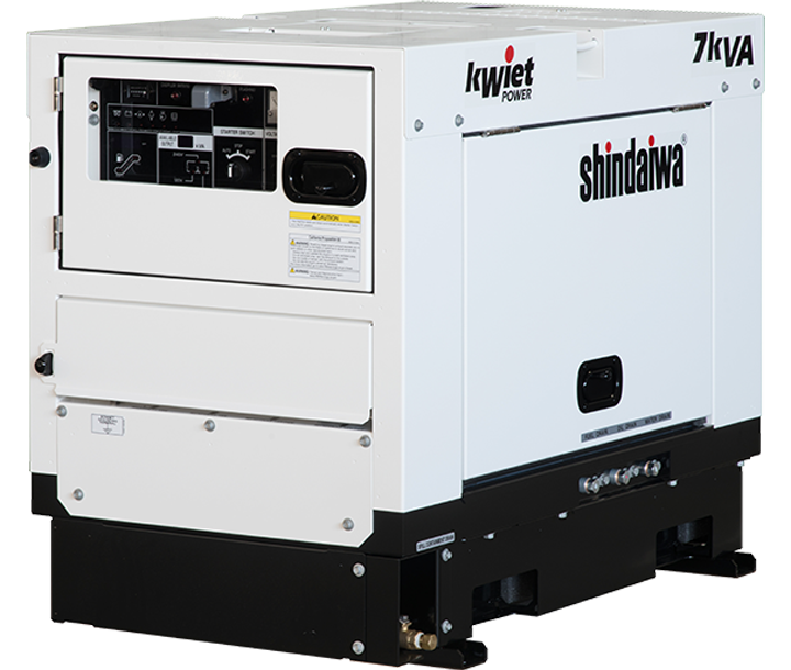 DG7F 1Phase 120V 60Hz, Diesel Generator | SHINDAIWA