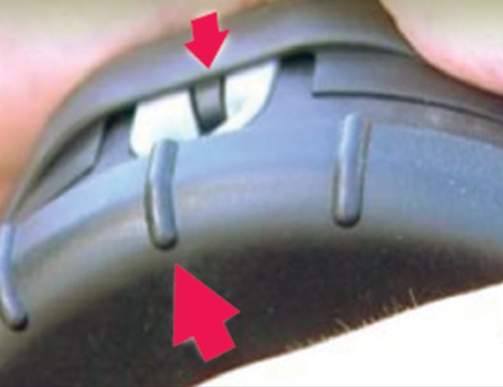 Line-up arrows. Line-up arrows.