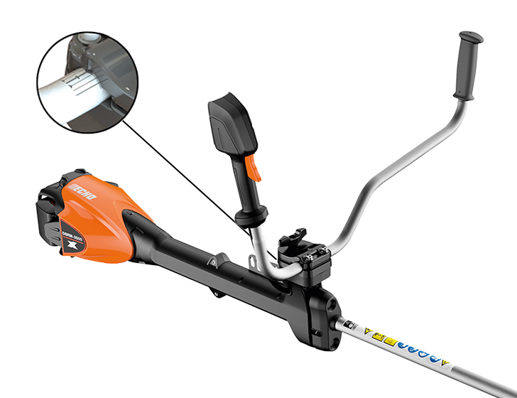 Ergonomic U-Handle Control.