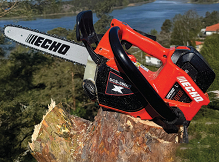 2 new battery top-handle chainsaws from ECHO. 2 new battery top-handle chainsaws from ECHO.